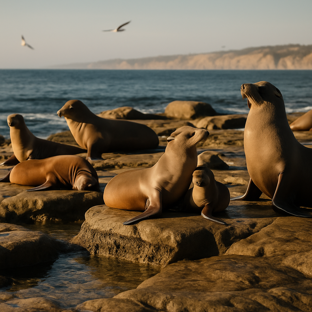 Küstenlebensräume der Seelöwen am La Jolla Cove La Jolla Seals 36884b46 0e65 472c a54d 9ec76ce1ba5a